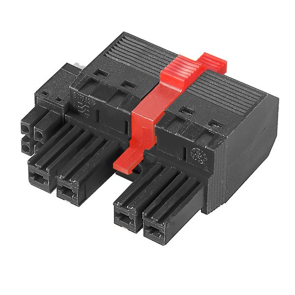 Hybrid connector (wire connection), 7.62 mm, Number of poles: 4, PUSH  image 3