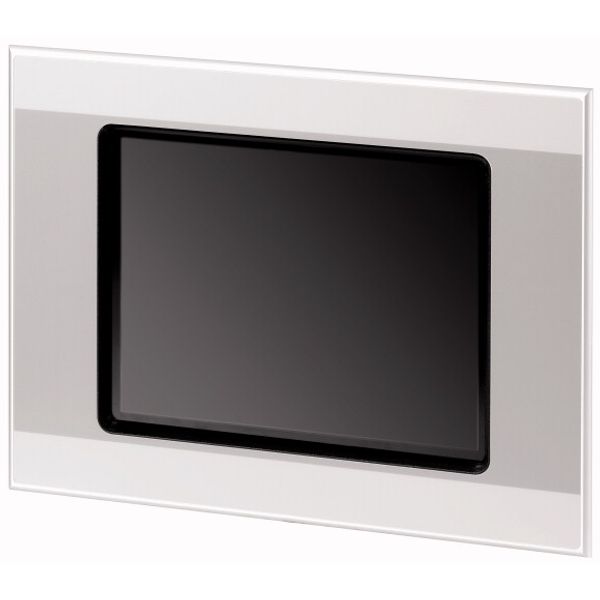 Single touch display, 10-inch display, 24 VDC, IR, 640 x 480 pixels, 2x Ethernet, 1x RS232, 1x RS485, 1x CAN, PLC function can be fitted by user image 3