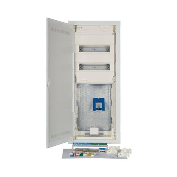 KLV-60UPS-W-HY24-F Eaton xComfort KLV hybrid distribution board image 1