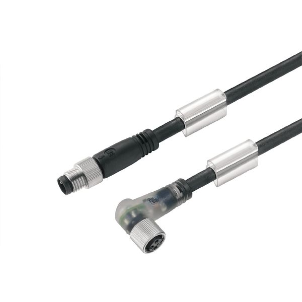 Sensor-actuator Cable (assembled), Connecting line, M8 / M8, Number of image 3