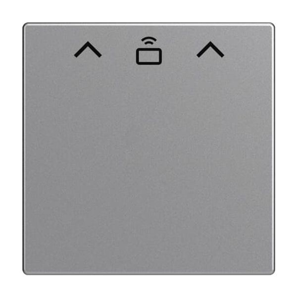 1792 RFID-83 Cover plate with legend for RFID Hotel card aluminium silver - 63x63 image 5