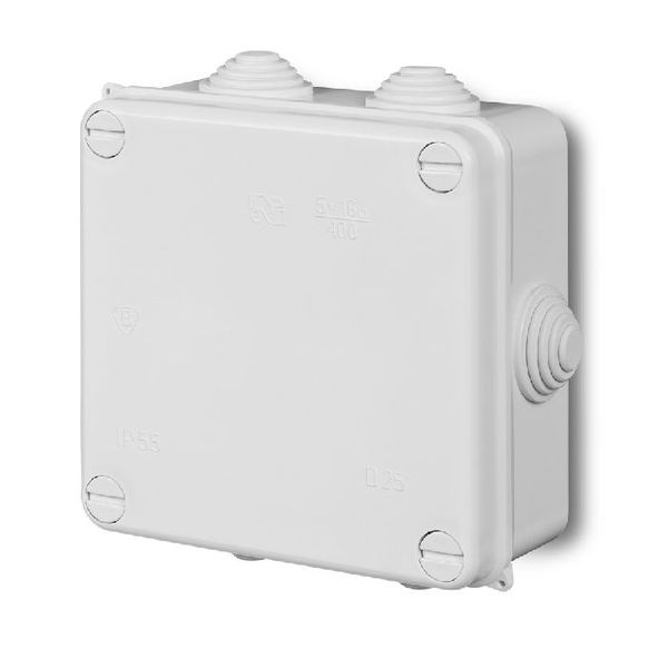PK-4 HERMETIC JUNCTOIN BOX SURFACE MOUNTED WITH TERMINALS 5x16mm2 image 2