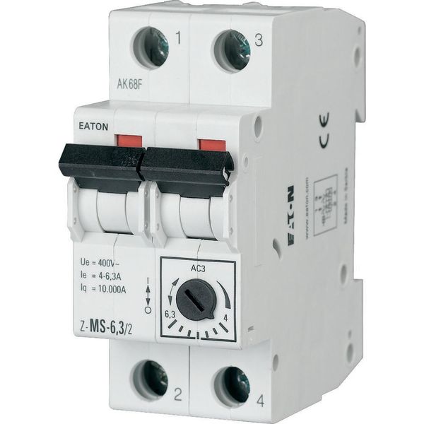 Motor-Protective Circuit-Breakers, 16-25A, 2p image 5