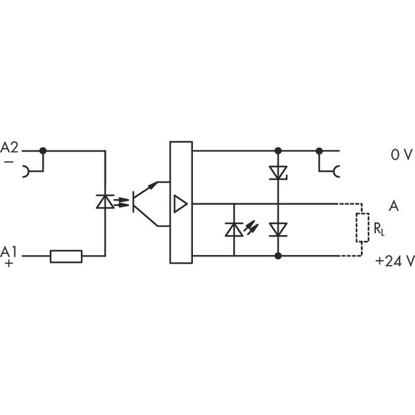 859-702 Optocoupler module; Nominal input voltage: 5 VDC; Output voltage range: 0 … 24 VDC image 7