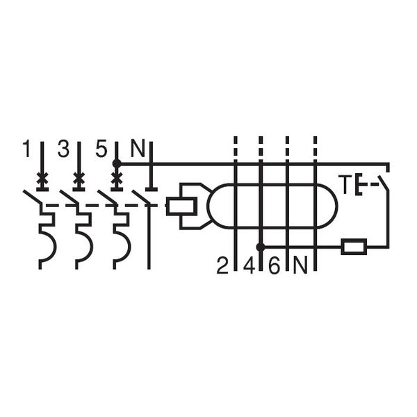 Combined MCB/RCD (RCBO) 3+N, AMPARO 6kA, C 16A, 30mA, Typ A image 8