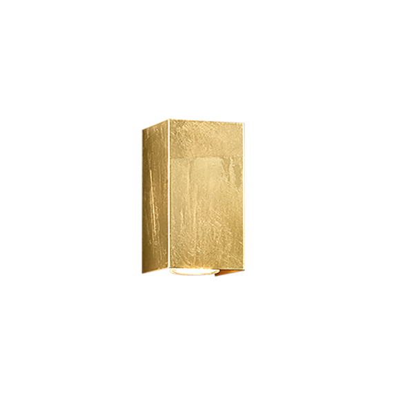 Cleo wall lamp square 2xGU10 gold image 1