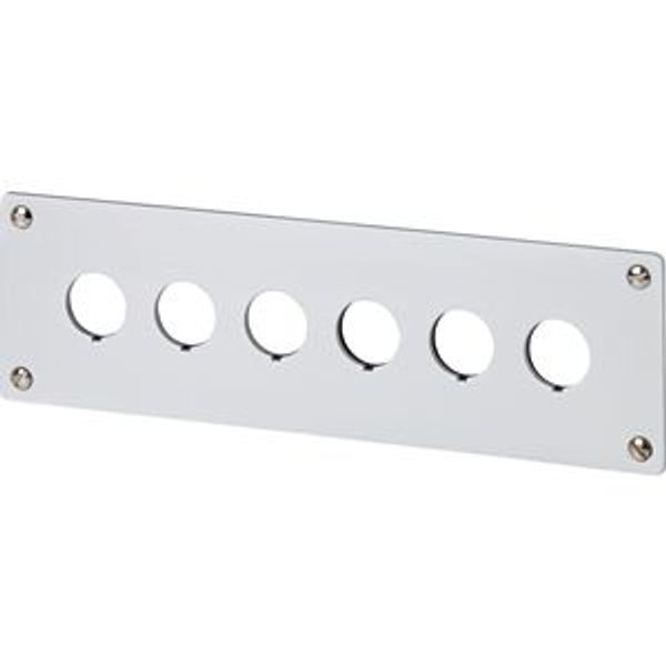 Flush mounting plate, 6 mounting locations image 2