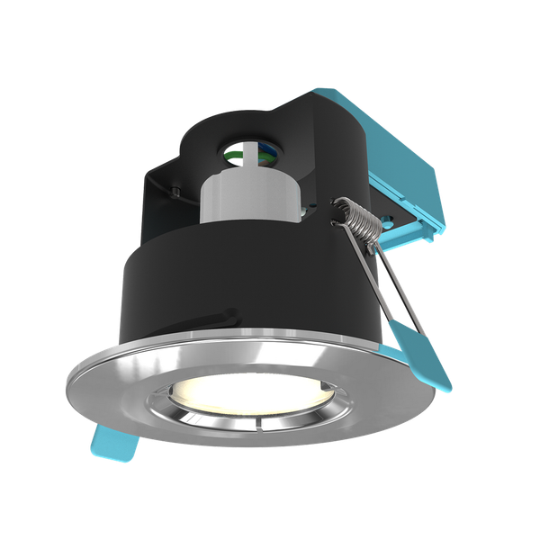 Edge GU10 IP65 Fire Rated Downlight Chrome image 4