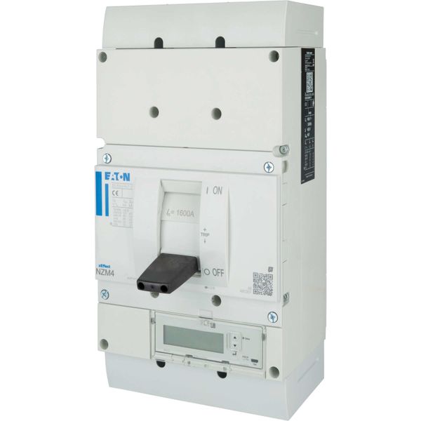 NZM4 PXR25 circuit breaker - integrated energy measurement class 1, 1600A, 3p, Screw terminal image 15