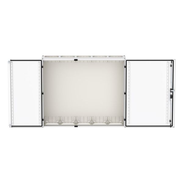 Wall-mounted enclosure EMC2 empty, IP55, protection class II, HxWxD=1100x1300x270mm, white (RAL 9016) image 5
