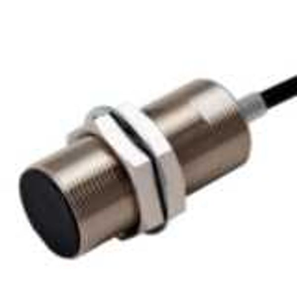 Proximity sensor, inductive, nickel-brass, long body, M30, shielded, 2 E2EN2182F image 3