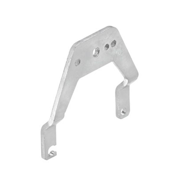 Shield clamp for industrial connector, Size: 3, Sheet steel, galvanize image 1