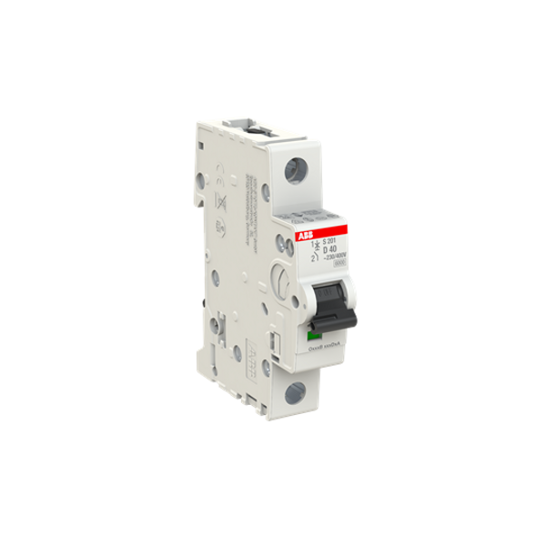 S201-D40 Miniature Circuit Breaker - 1P - D - 40 A image 2