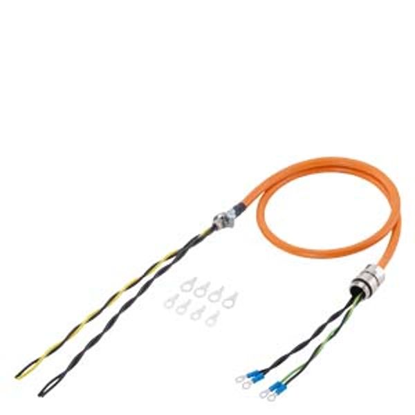 Power cable pre-assembled type: 6FX8002-5CR43 4x 10 C, M50 screw image 1