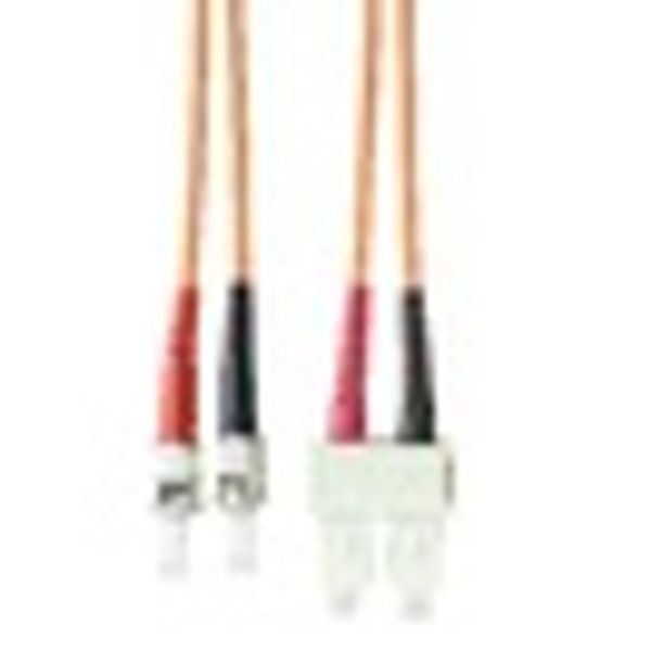 FO Patchcord Duplex ST/SC,50/125æm OM2, LS0H-3, orange, 3.0m image 4