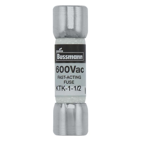Fuse-link, low voltage, 1.5 A, AC 600 V, 10 x 38 mm, supplemental, UL, CSA, fast-acting image 18