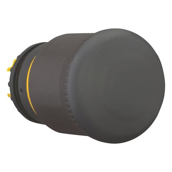 HALT/STOP-Button, RMQ-Titan, Mushroom-shaped, 38 mm, Non-illuminated, Pull-to-release function, Black, yellow, RAL 9005 image 7