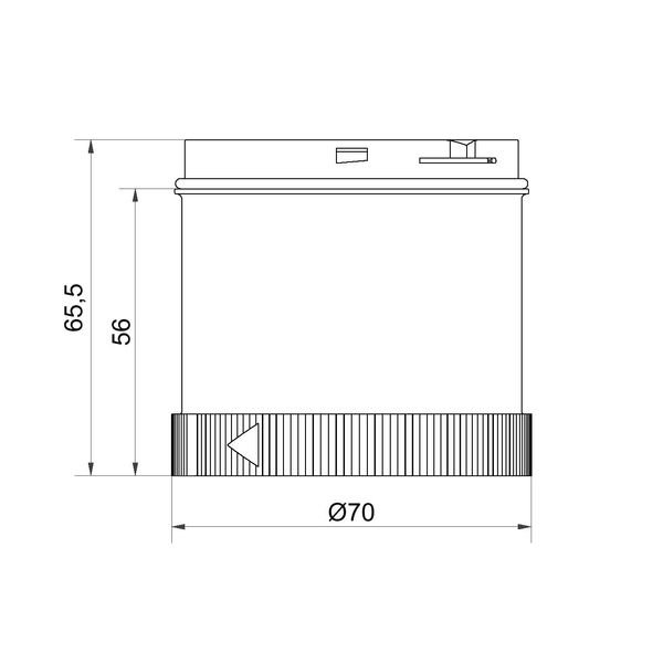 LED Double Flash el. 24VDC YE image 3