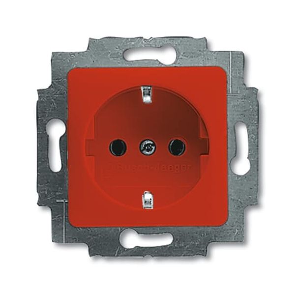 20 EUCQ-217-101 SCHUKO® socket insert red - Reflex SI image 3