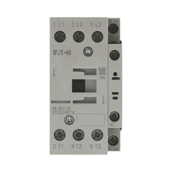 Contactor, 3 pole, 380 V 400 V 7.5 kW, 1 N/O, 240 V 50 Hz, AC operation, Screw terminals image 7