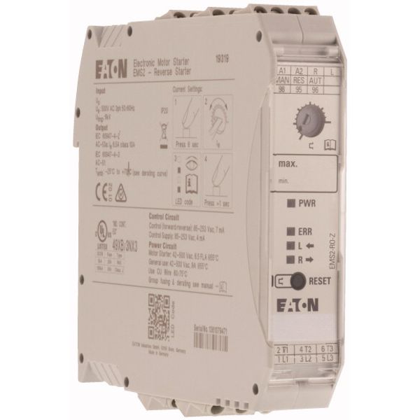 Reversing starter, 230 V AC, 1,5 - 6,5 (AC-53a), 9 (AC-51) A, Screw terminals image 4