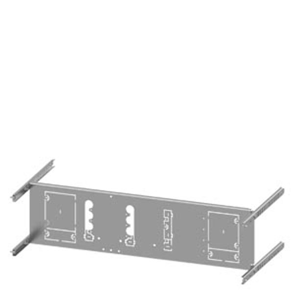 SIVACON S4 mounting plate 3VL1 up to 160A 3-pole  8PQ6000-4BA41 image 1