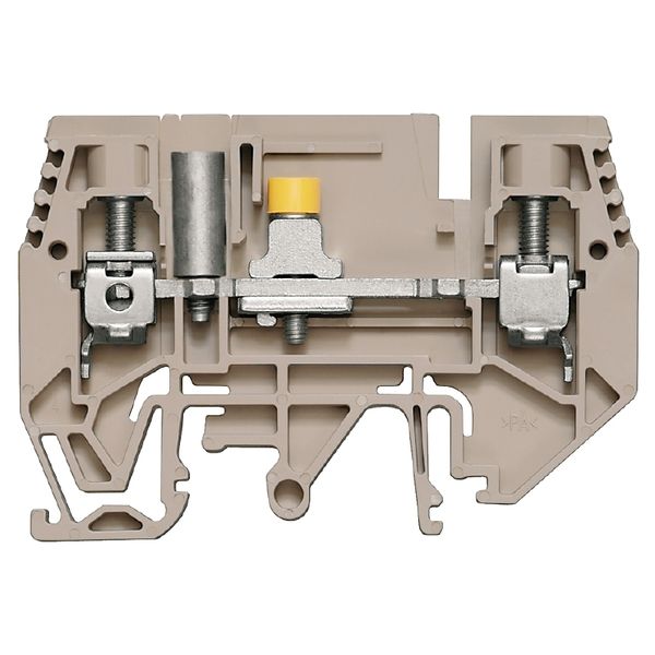 Test-disconnect terminal, Screw connection, 6 mm², 500 V, 41 A, withou image 1