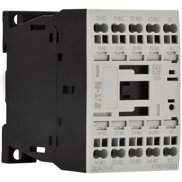 Contactor relay, 24 V DC, 3 N/O, 1 NC, Push in terminals, DC operation image 7