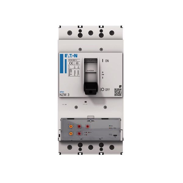 NZM3 PXR20 circuit breaker, 630A, 4p, variable, plug-in technology image 3