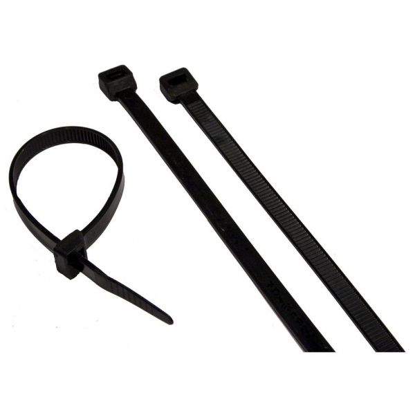 Сable ties (black) 120x3.6, 100vnt image 1