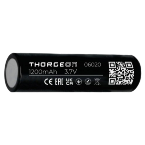 Rechargeable Li-ion Batterie 18650 3.7V 1200Mah THORGEON image 1