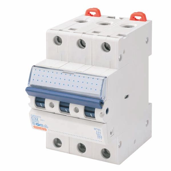 MINIATURE CIRCUIT BREAKER - MT 100- 3P CHARACTERISTIC D 2A - 3 MODULES image 2