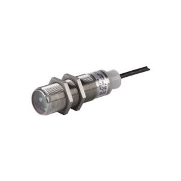 Diffuse reflective sensor, Sn=150mm, 4L, 10-30VDC, light, NPN, PNP, M30, metal, line 2m image 2