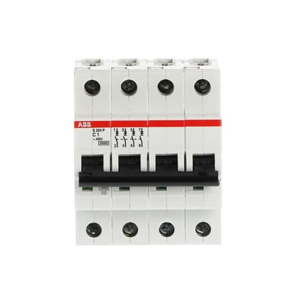S204P-C1 Miniature Circuit Breaker - 4P - C - 1 A image 6
