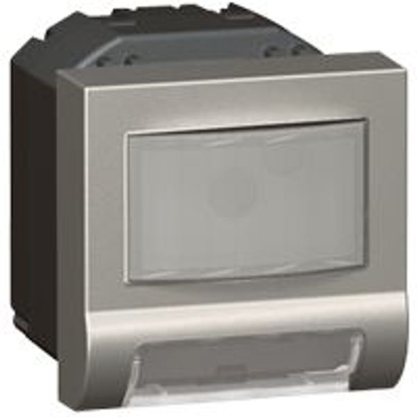 Skirting light Arteor - with motion detector - 2 modules - magnesium image 1