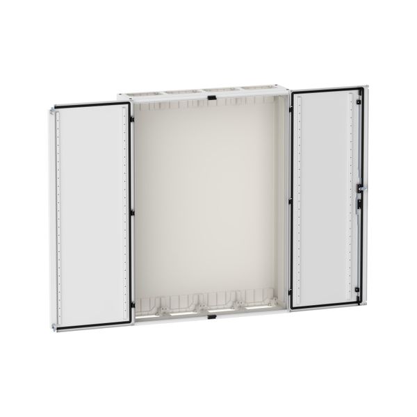 Wall-mounted enclosure EMC2 empty, IP55, protection class II, HxWxD=1400x1050x270mm, white (RAL 9016) image 11