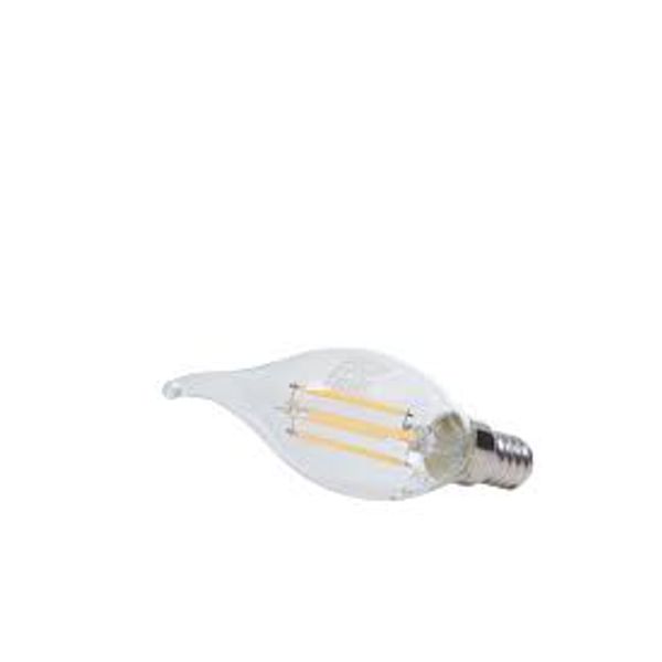 LED Bulb Filament E14 4W B35 CH 2700K 470Lm image 1