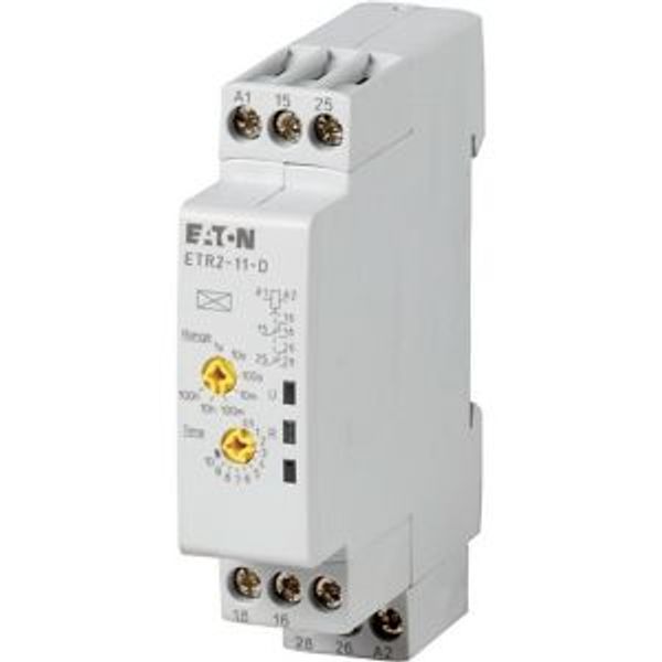 Timing relay, 2W, 0.05s-100h, off-delayed, 24-240VAC 50/60Hz, 24-48VDC image 2