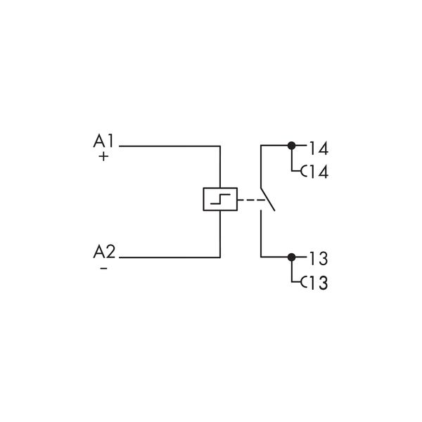 Latching relay module Nominal input voltage: 24 VDC 1 make contact gra image 5