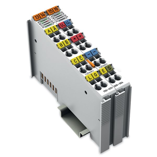 Incremental encoder interface 5 … 24 VDC Single Interpreter light gray image 5