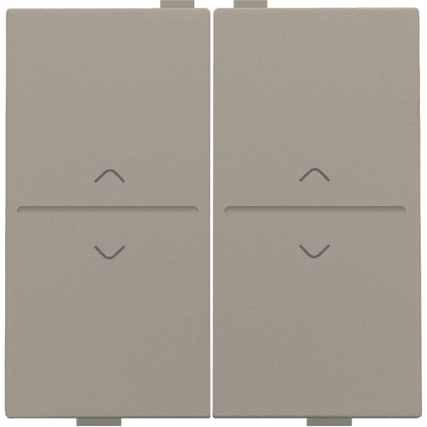 Double key with 'up' and 'down' arrows for wireless switch or push but image 3