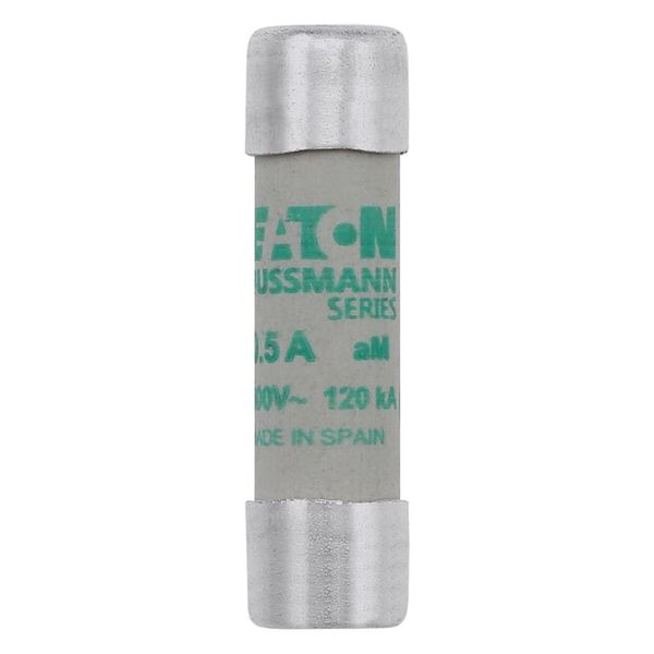 Fuse-link, LV, 0.5 A, AC 500 V, 10 x 38 mm, aM, IEC image 7