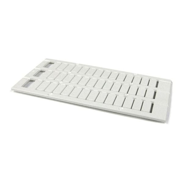 TERMINAL BLOCK & STRIP MARKING ACCESSORIES, MARKER CARD, BLANK MARK DETAILS, WHITE, -55 – 110 °C [-67 – 230 °F], UL 94V-2, ENTRELEC AMS600/300 PLOTTER image 1