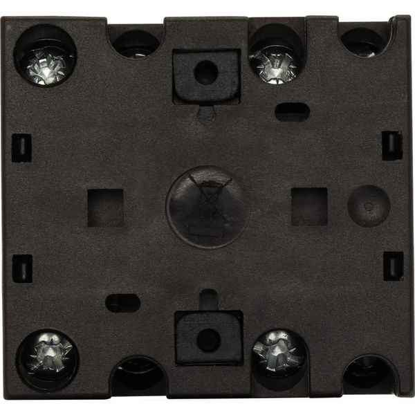 Universal control switches, T0, 20 A, flush mounting, 3 contact unit(s), Contacts: 6, 45 °, momentary/maintained, With 0 (Off) position, With spring-r image 10