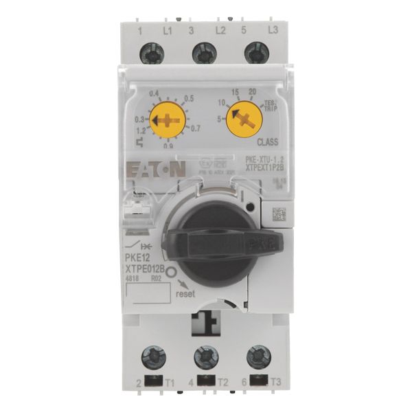 Motor-protective circuit-breaker, Complete device with standard knob, Electronic, 0.3 - 1.2 A, 1.2 A, With overload release, Screw terminals image 11