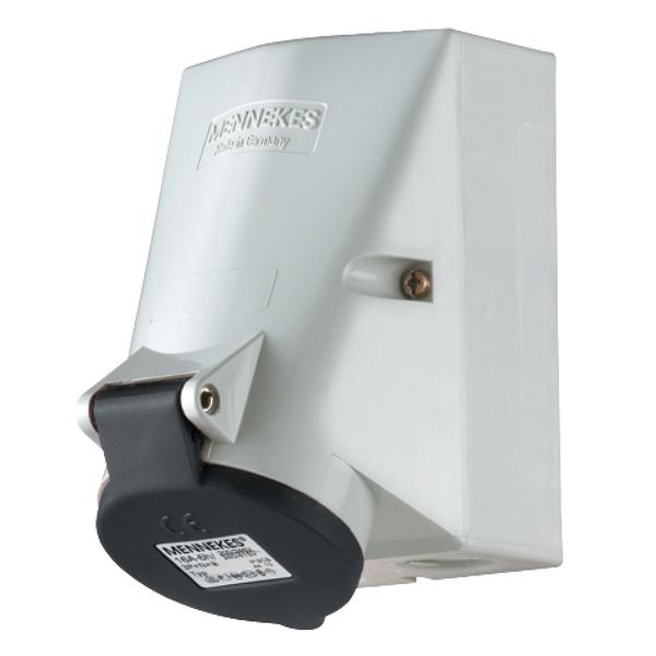 Mennekes Wall mounted recept., 16A5p7h500V, IP44 1757 image 1