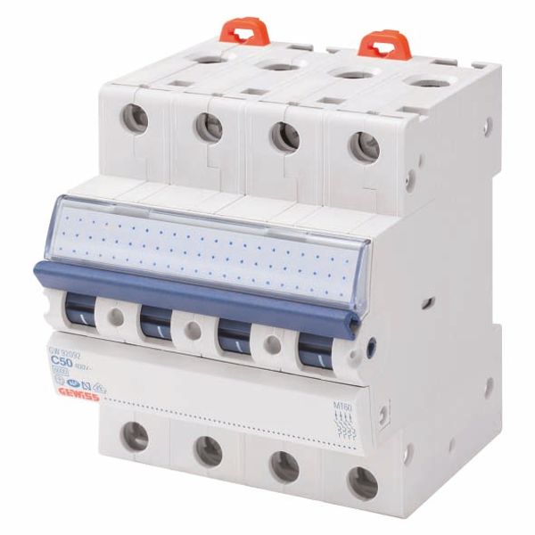 MINIATURE CIRCUIT BREAKER - MT 100- 4P CHARACTERISTIC B 20A - 4 MODULES image 2