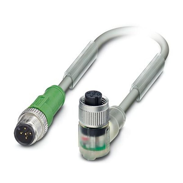 SAC-5P-M12MS/ 0,6-802/M12FR-3L - Sensor/actuator cable image 3