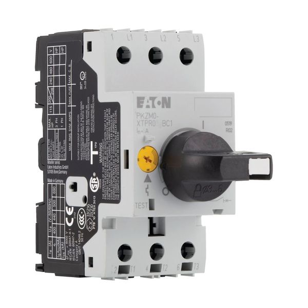 Motor-protective circuit-breaker, 3p, Ir=1.6-2.5A, thumb grip lockable image 16