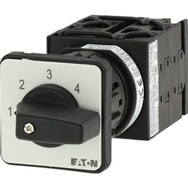 Step switches, T0, 20 A, centre mounting, 3 contact unit(s), Contacts: 5, 45 °, maintained, Without 0 (Off) position, 1-5, Design number 8232 image 6